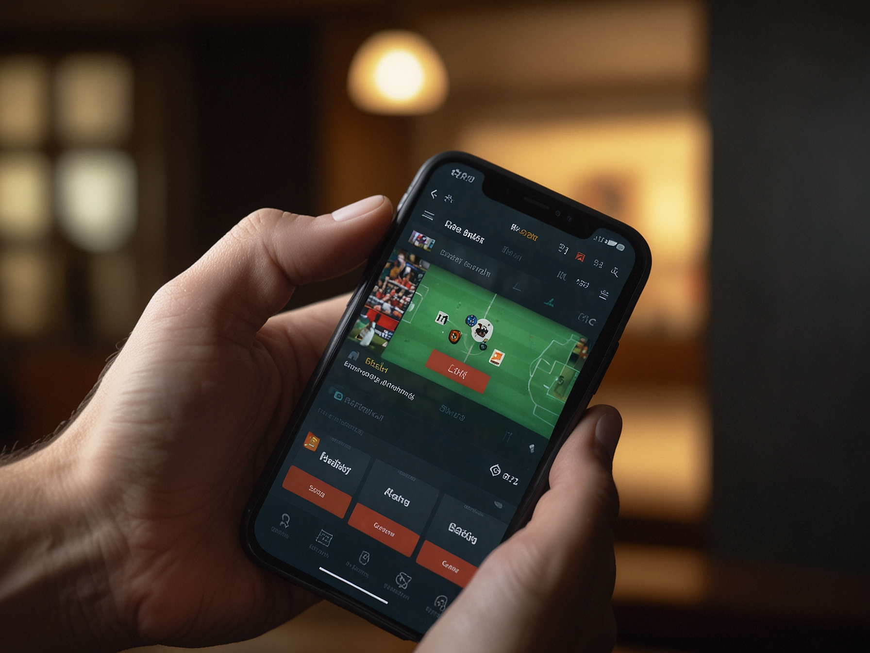30BET App auf Smartphone mit Live-Wetten